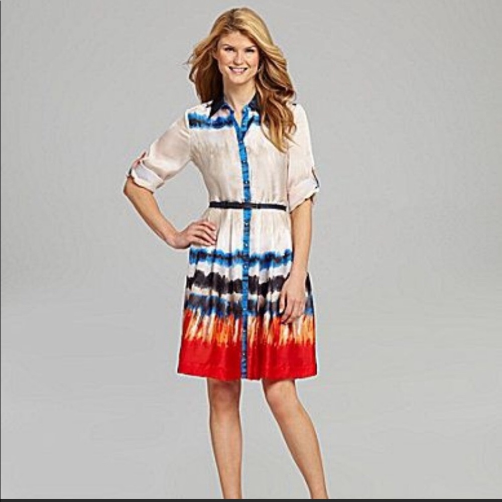 Antonio Melani, Karlotte tie dye shirt dress